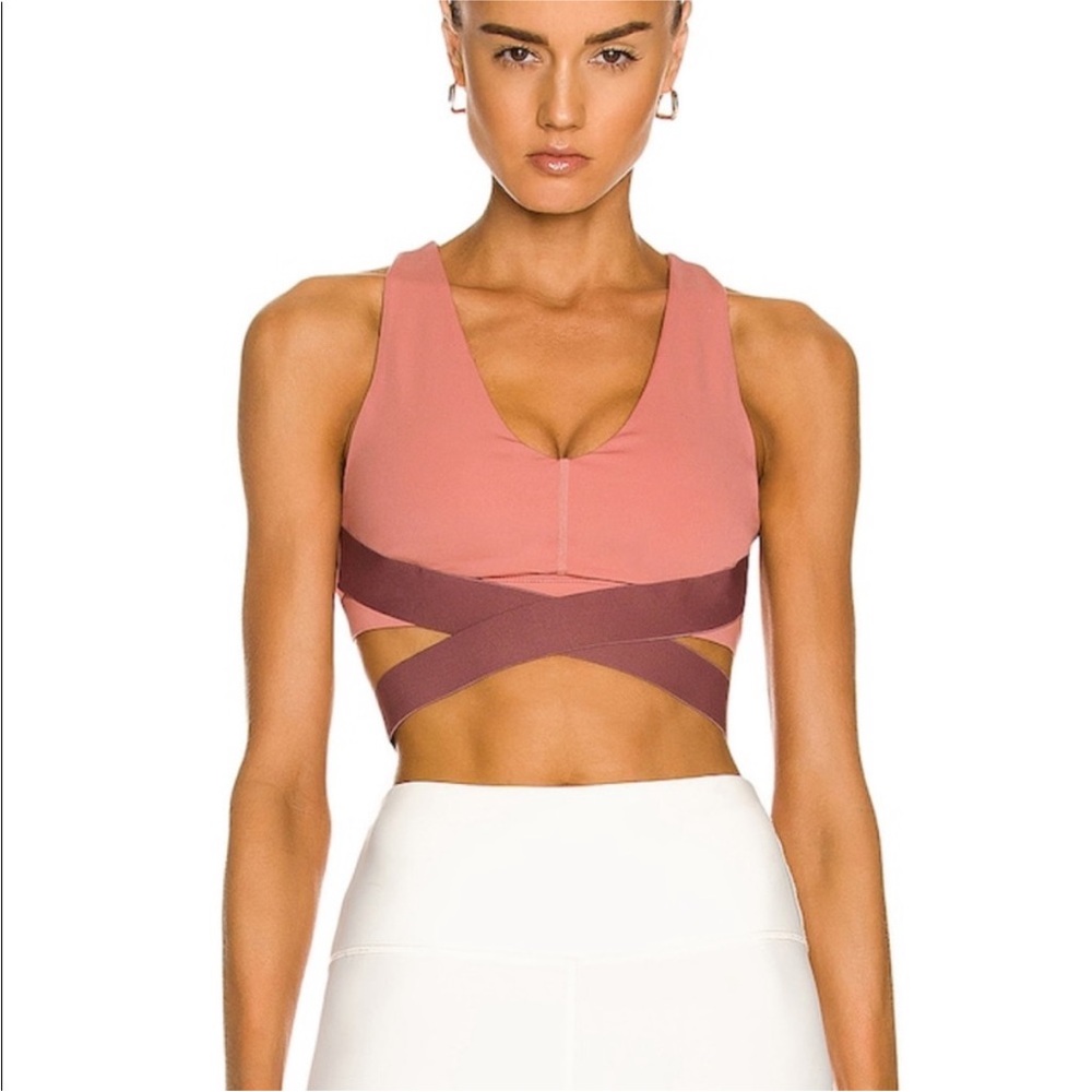 NEW bandier LE ore crisscross sports bra